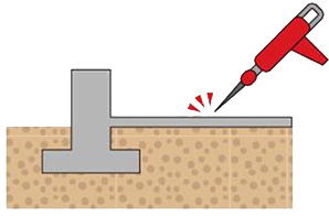 解体工のイラスト