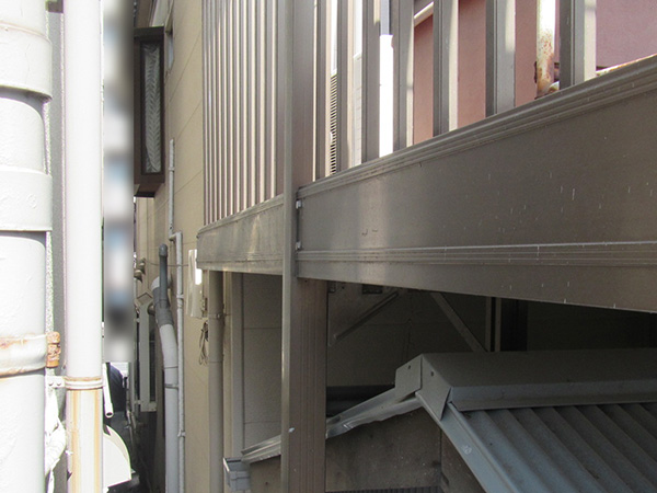 ジャッキアップ後